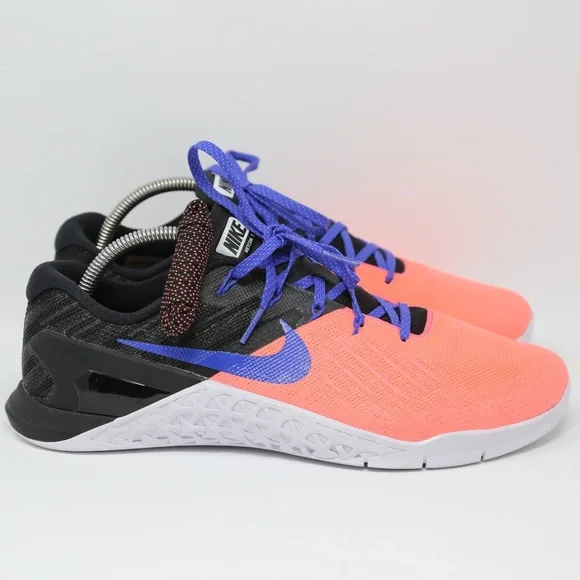 Nike Metcon 3 Womens Training Shoe Trainer Lava 11 - Picture 7 of 8